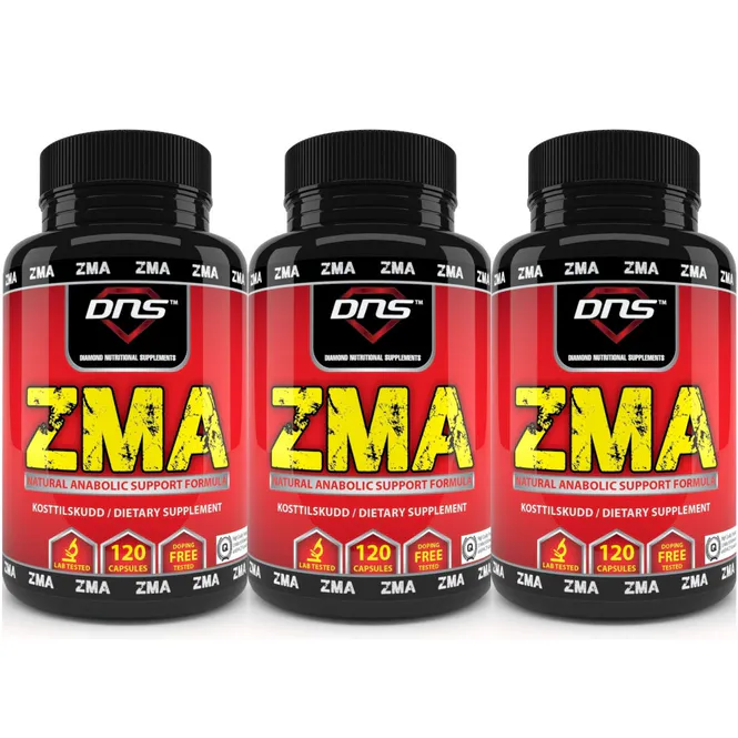 Hovedbilde 3-Pack ZMA 3 x 120 kapsler