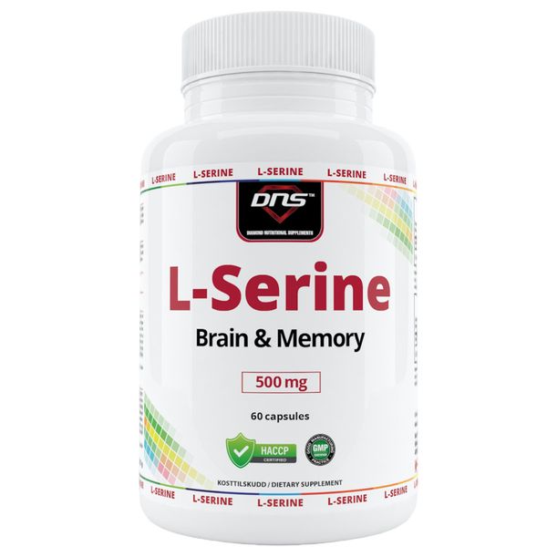 L-Serine - 60 kapsler