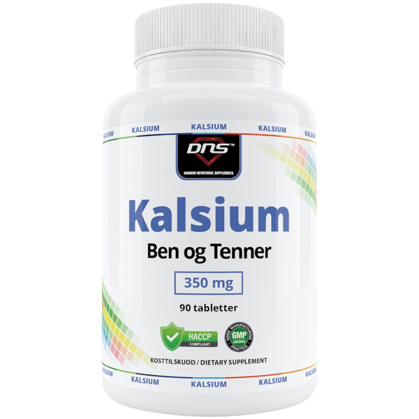 Kalsium - Ben og Tenner - 90 tabletter