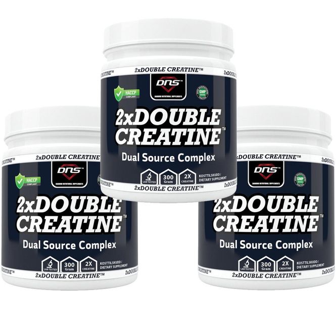 Hovedbilde 3-pack Double Creatine - 3 x 300 gram