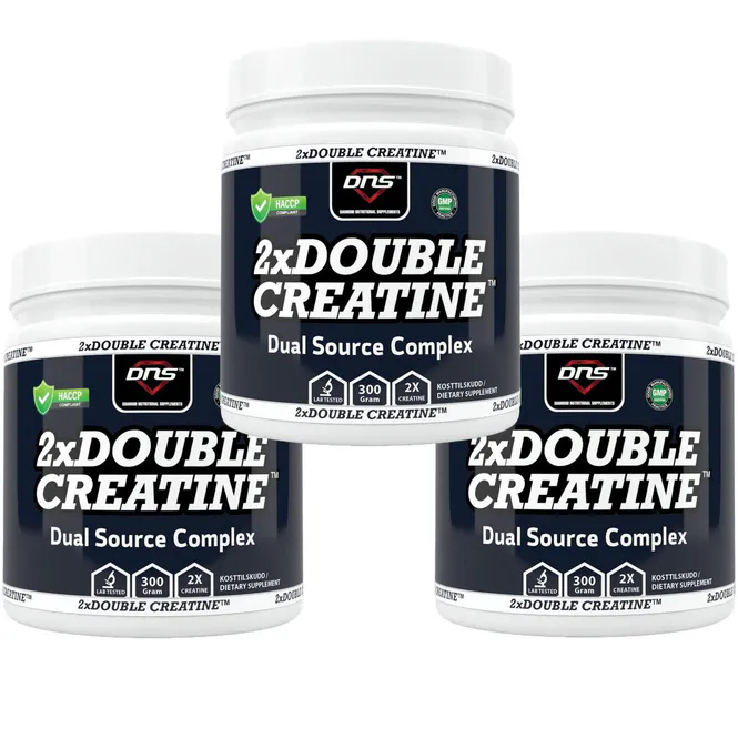 Hovedbilde 3-pack Double Creatine - 3 x 300 gram