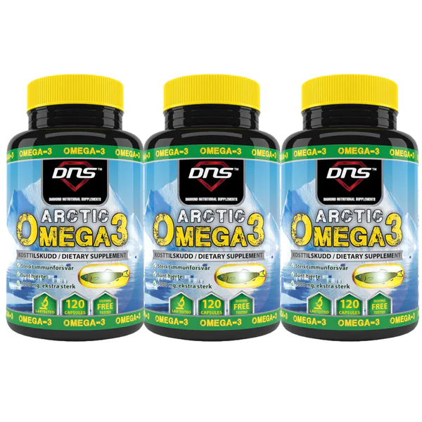 3-Pack Arctic Omega-3 - 360 kapsler
