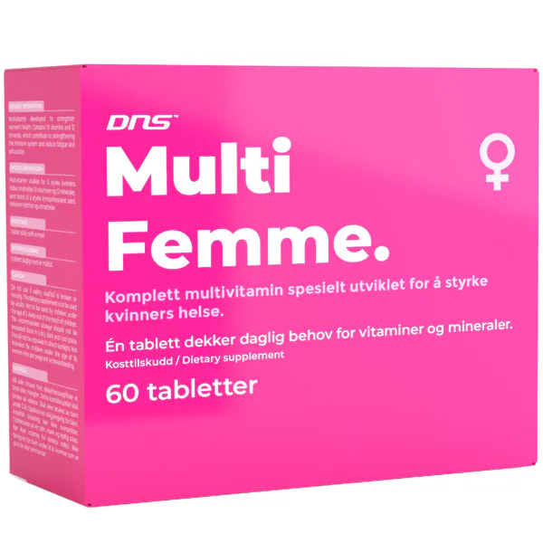 Multi Femme - Multivitamin for kvinner - 60 tabletter