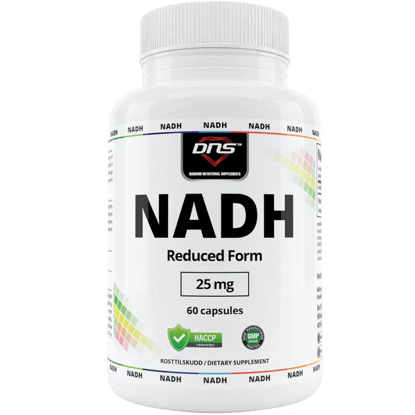 NADH 25 mg - 60 kapsler
