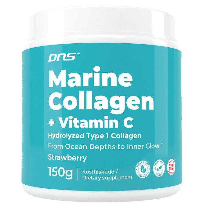 Hovedbilde Marine Collagen + Vitamin-C - Strawberry - 150 g