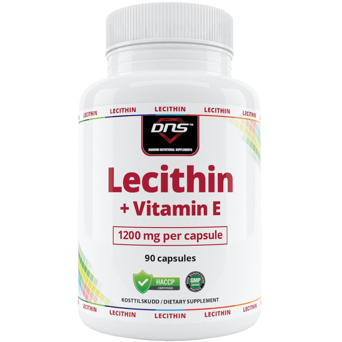 Lecitin - 1200 mg - 90 kapsler