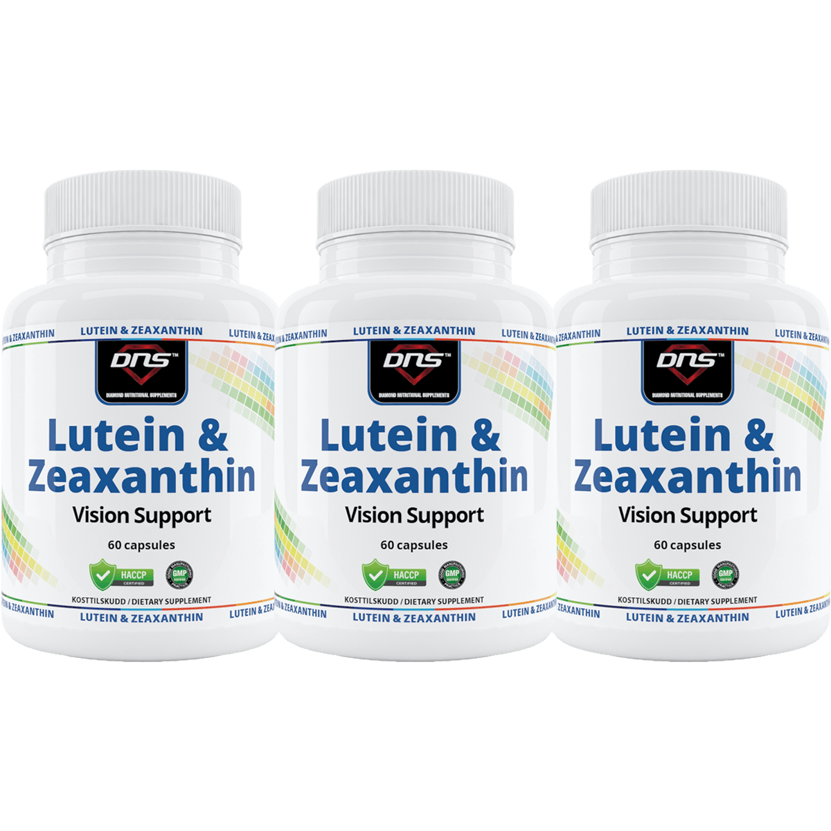 3-pack Lutein & Zeaxanthin - 3 x 60 kapsler