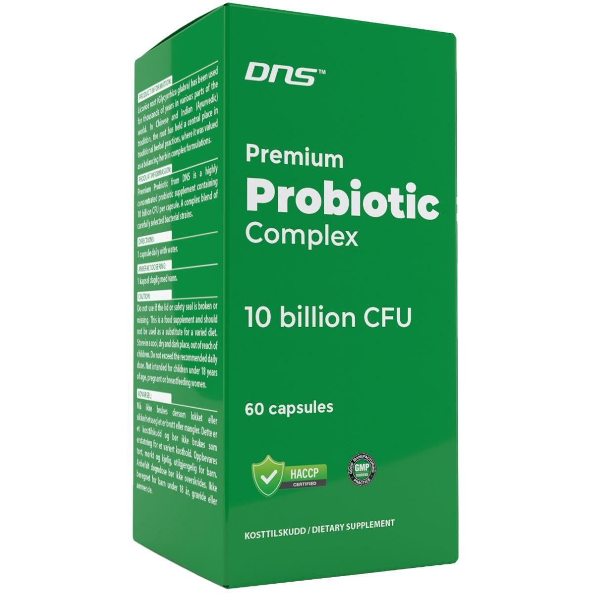 Premium Probiotic Complex - 60 kapsler