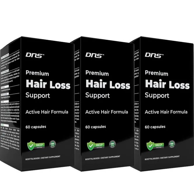Hovedbilde 3-pack Hair Loss Support - 3 x 60 kapsler