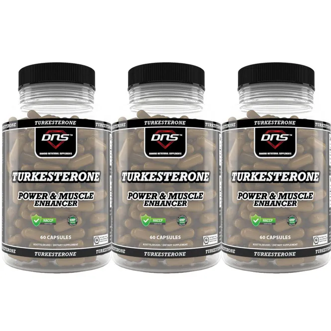 Hovedbilde 3-pack Turkesterone - 3 x 60 kapsler