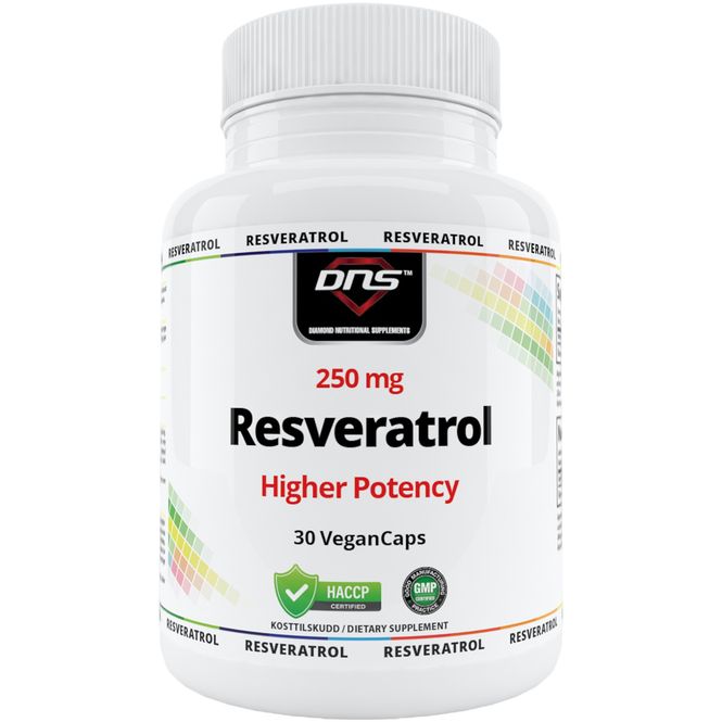 Hovedbilde Resveratrol Higher Potency - 30 kapsler