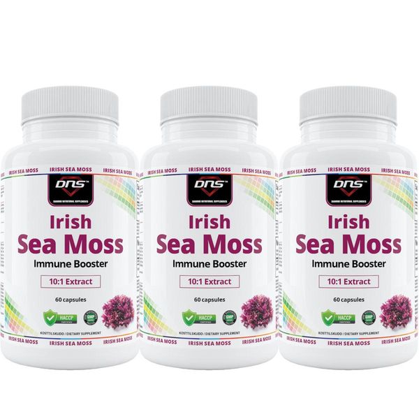 Hovedbilde 3-pack Irish Sea Moss - 3 x 60 kapsler