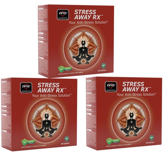 Hovedbilde 3-pack StressAway RX™ - 3 x 60 tabletter