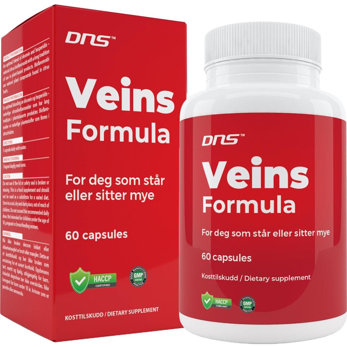 Veins Formula Blodsirkulasjon - 60 kapsler