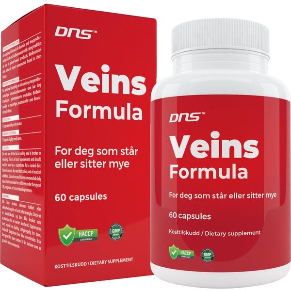 Veins Formula Blodsirkulasjon - 60 kapsler