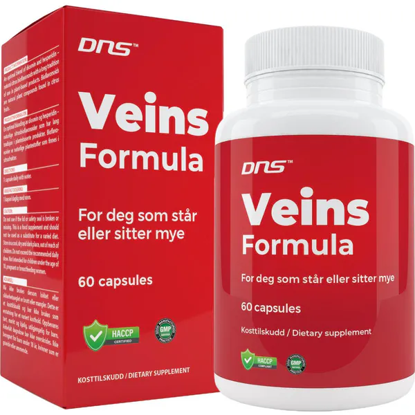 Veins Formula Blodsirkulasjon - 60 kapsler