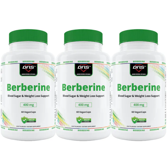 Hovedbilde 3-pack Berberine 400 mg - 3 x 60 kapsler