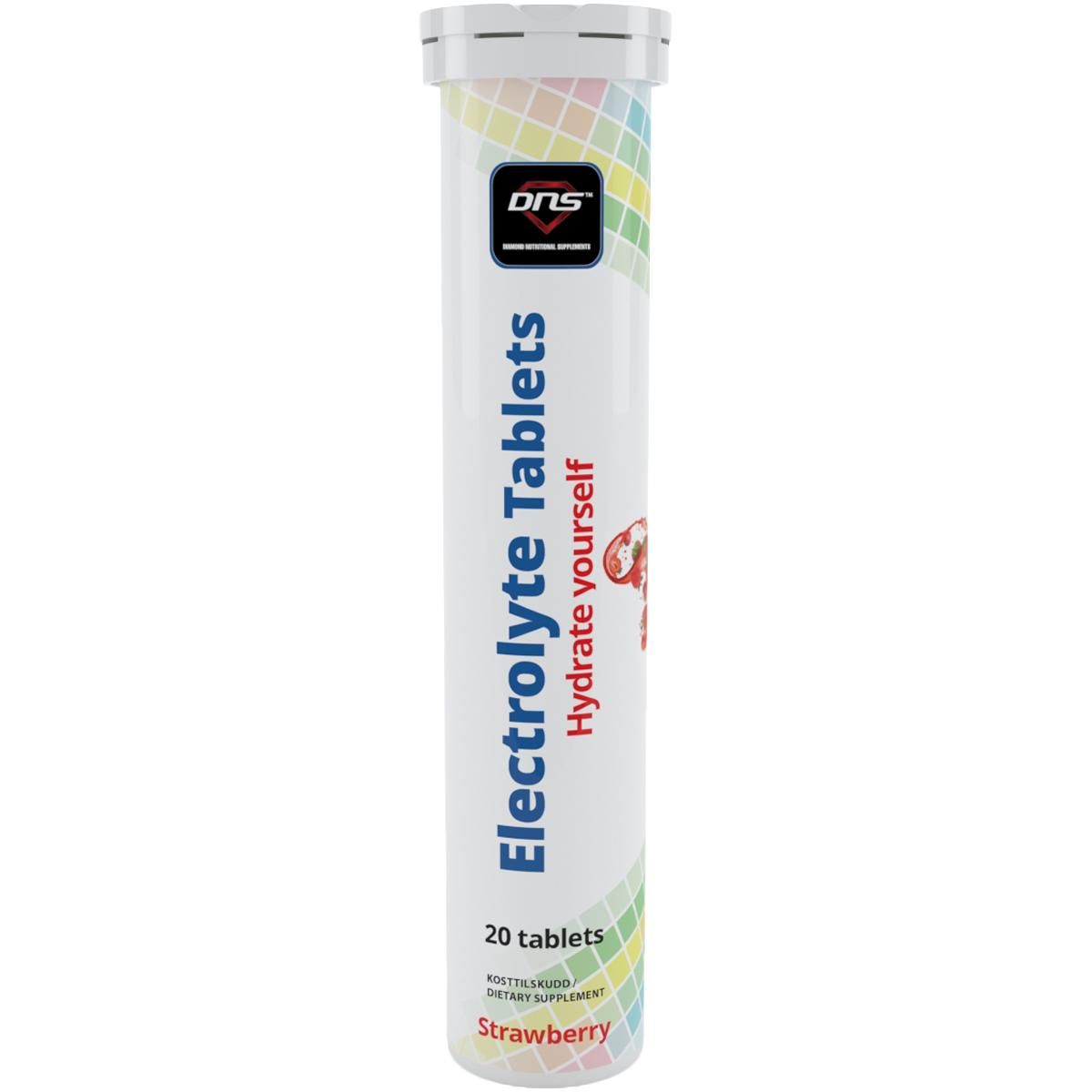 Electrolyte - Hydrate Yourself - 20 Brusetabletter - Strawberry