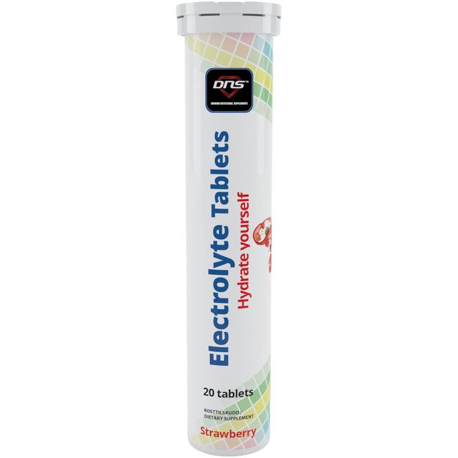 Hovedbilde Electrolyte - Hydrate Yourself - 20 Brusetabletter - Strawberry