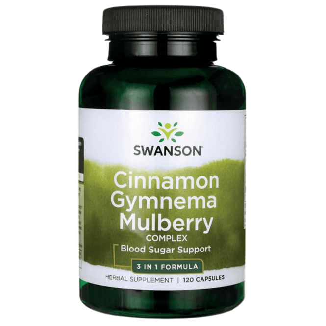 Hovedbilde Cinnamon Gymnema Mulberry Complex - 120 kapsler  