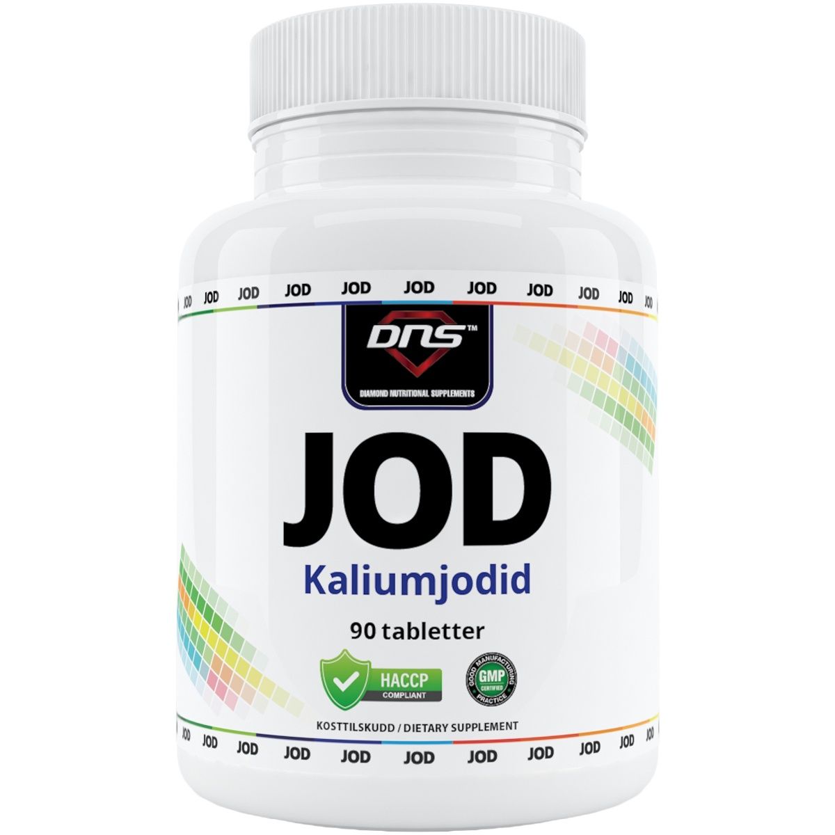 Jod - Kaliumjodid - 90 tabletter