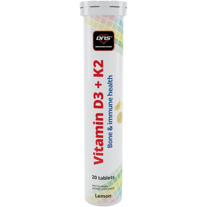 Hovedbilde Vitamin D3 + K2 - 20 brusetabletter