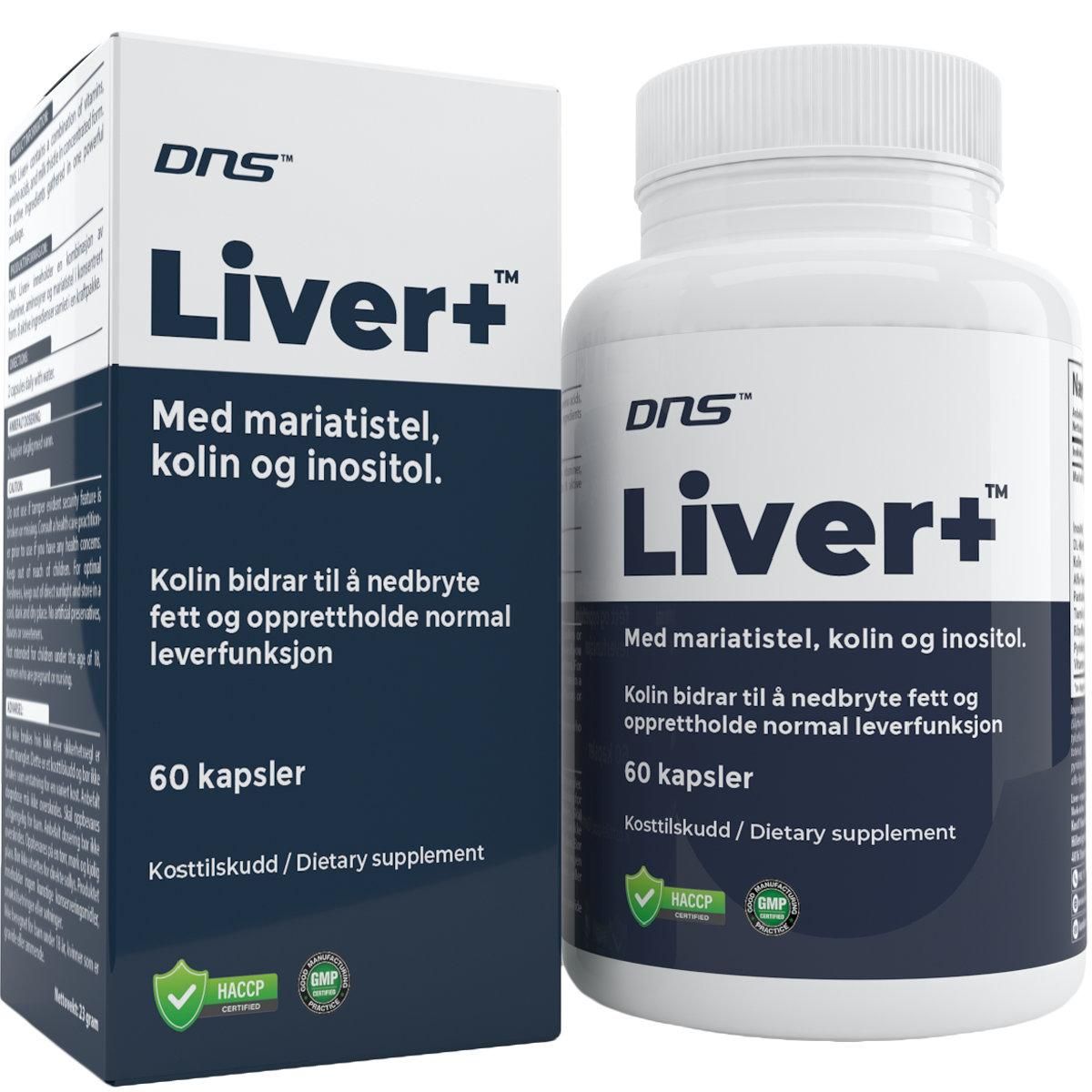 Liver+™ Leverhelse - 60 kapsler