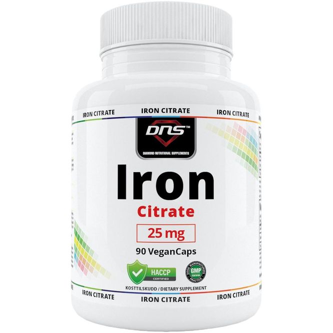Hovedbilde Iron Citrate 25 mg Jern - 90 kapsler
