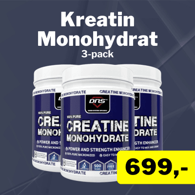 Med kreatin vil du styrke din muskelkraft og forbedre atletisk ytelse