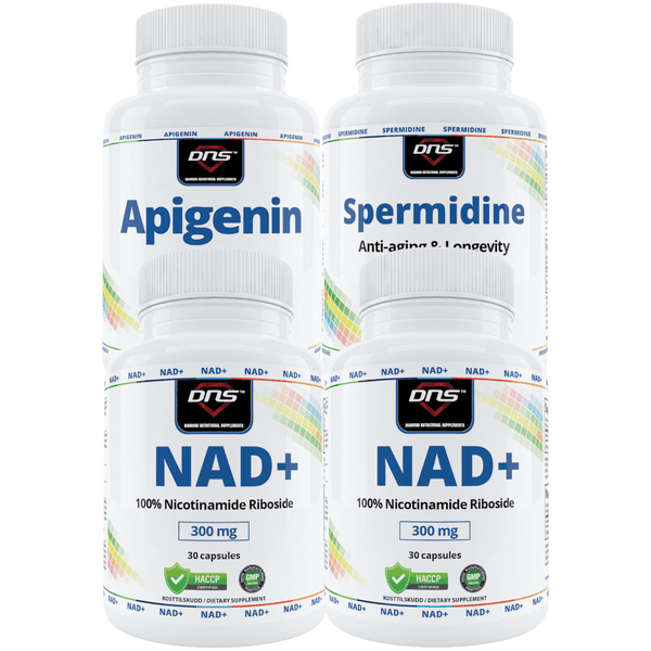 Longevitypakken - Støtte til kroppens biologiske prosesser