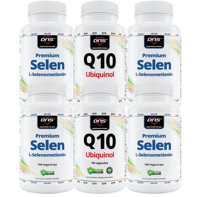 Hovedbilde Nyhet! Q10 og Selen Pakken - 6 mnd forbruk!