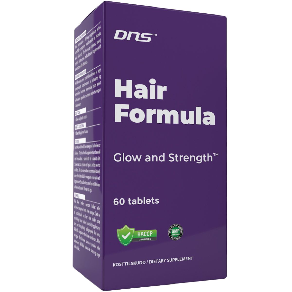 Hair Formula Glow & Strength - 60 tabletter