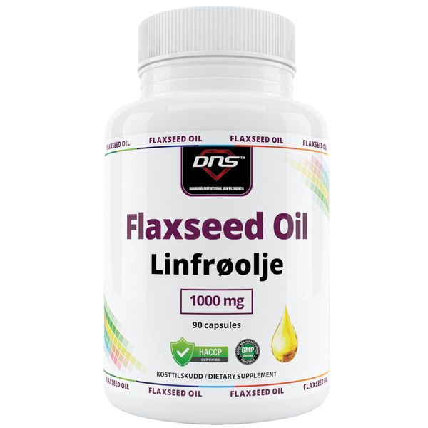 Flaxseed Oil (Linfrøolje) - 90 kapsler
