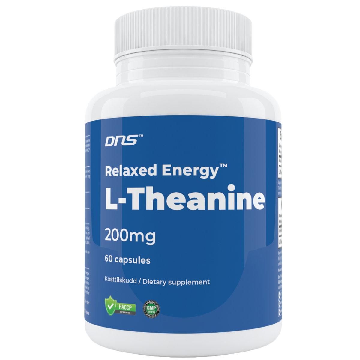 Relaxed Energy L-Theanine 200 mg - 60 kapsler